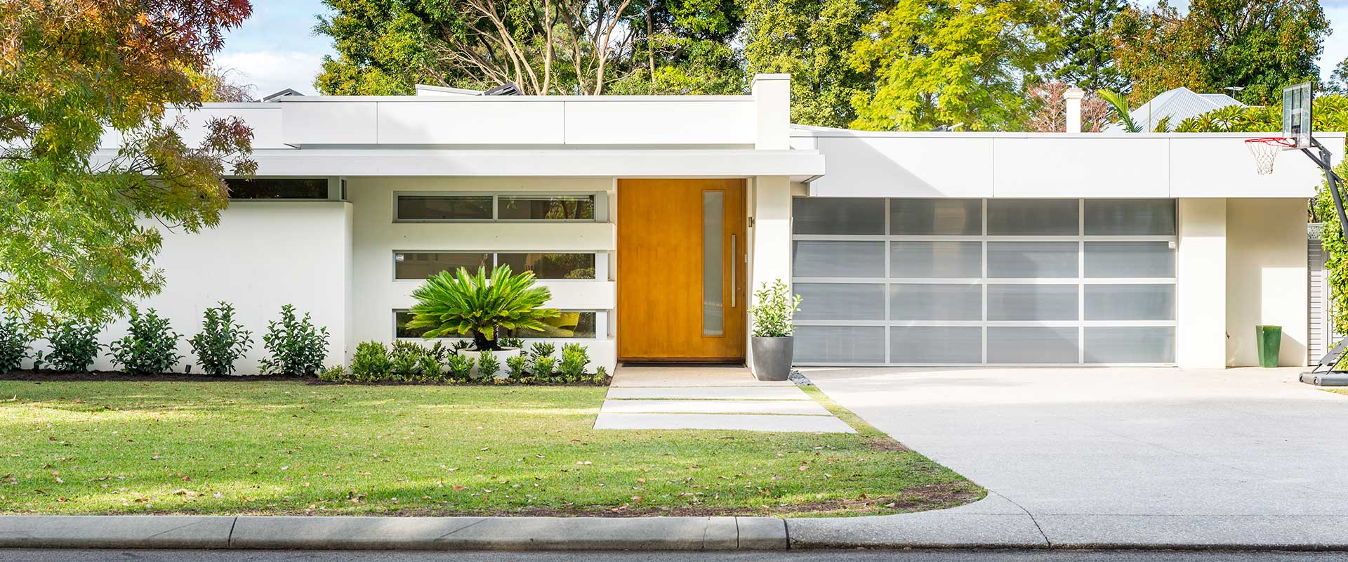 modern residential house